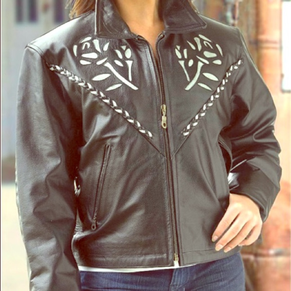 Mas Leather Ladies Jacket